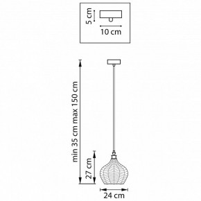 Подвесной светильник Lightstar Rocco 793116 в Агрызе - agryz.ok-mebel.com | фото 6