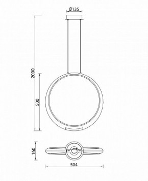 Подвесной светильник Mantra Ring 6170 в Агрызе - agryz.ok-mebel.com | фото 8
