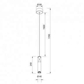 Подвесной светильник Mantra Spark 8968 в Агрызе - agryz.ok-mebel.com | фото 4