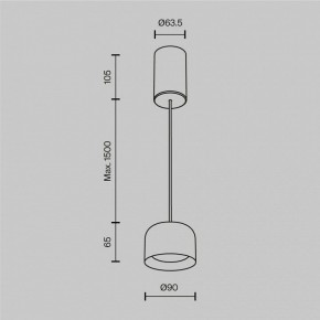 Подвесной светильник Maytoni Comfy P113-L12-3K-BS в Агрызе - agryz.ok-mebel.com | фото 4