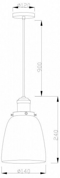 Подвесной светильник Moderli Single V11517-1P в Агрызе - agryz.ok-mebel.com | фото 7