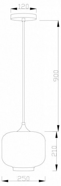 Подвесной светильник Moderli Teen V11532-1P в Агрызе - agryz.ok-mebel.com | фото 7