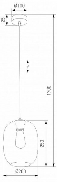 Подвесной светильник TK Lighting Elio 5971 Elio в Агрызе - agryz.ok-mebel.com | фото 4