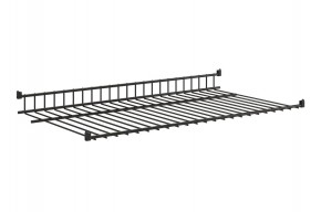 Полка сотовая L695 (черный муар) в Агрызе - agryz.ok-mebel.com | фото