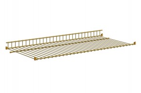 Полка сотовая L695 (золото) в Агрызе - agryz.ok-mebel.com | фото