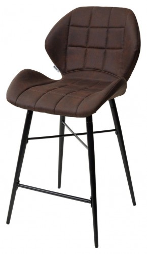 Полубарный стул MARCEL COWBOY-#800 темно-коричневый (H=65cm), ткань микрофибра М-City в Агрызе - agryz.ok-mebel.com | фото
