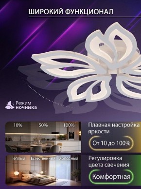 Потолочная люстра Natali Kovaltseva FORTUNA LED LAMPS 81107/4C в Агрызе - agryz.ok-mebel.com | фото 6