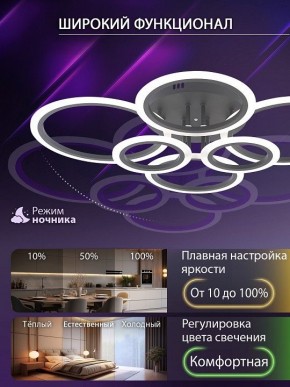 Потолочная люстра Natali Kovaltseva HOME LED LAMPS 81440 в Агрызе - agryz.ok-mebel.com | фото 6
