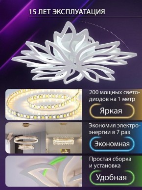 Потолочная люстра Natali Kovaltseva RIF LED LAMPS 81118/6C в Агрызе - agryz.ok-mebel.com | фото 5