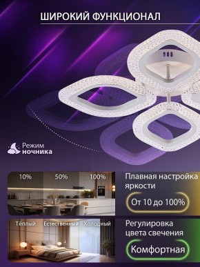 Потолочная люстра Natali Kovaltseva SM LED LAMPS 81455 в Агрызе - agryz.ok-mebel.com | фото 6