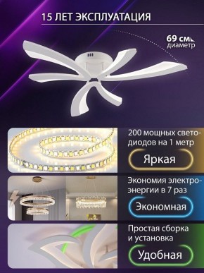 Потолочная люстра Natali Kovaltseva VIO LED LAMPS 81453 в Агрызе - agryz.ok-mebel.com | фото 5