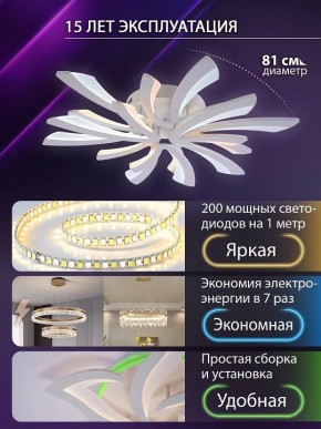 Потолочная люстра Natali Kovaltseva VIO LED LAMPS 81454 в Агрызе - agryz.ok-mebel.com | фото 5