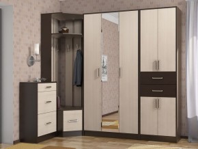 Прихожая ДИАНА-4 сек №11 (Венге/Дуб молочный) в Агрызе - agryz.ok-mebel.com | фото 3