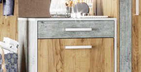 Прихожая Кензо (крафт/бетон) вешалка+шкаф в Агрызе - agryz.ok-mebel.com | фото 5
