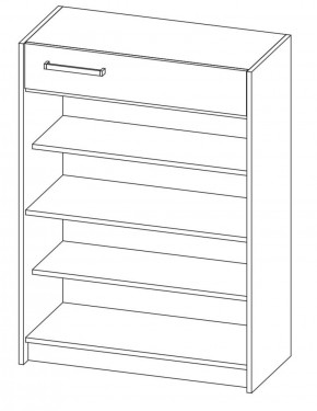 Прихожая Марица Тумба для обуви (ЯШ темный/ светлый) в Агрызе - agryz.ok-mebel.com | фото 2