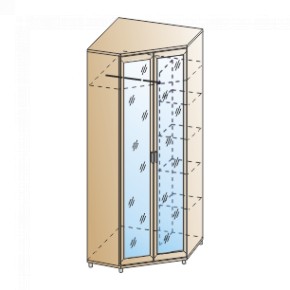 Прихожая Мелисса композиция 3 (Гикори Джексон светлый) в Агрызе - agryz.ok-mebel.com | фото 5