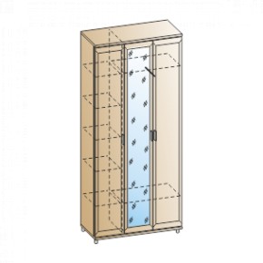 Прихожая Мелисса композиция 5 (Гикори Джексон светлый) в Агрызе - agryz.ok-mebel.com | фото 2