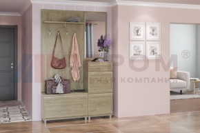 Прихожая Мелисса композиция 8 (Гикори Джексон светлый) в Агрызе - agryz.ok-mebel.com | фото