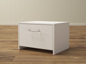 PROxSON Тумба Varna (ЛДСП Белая+экокожа Белый/Белый) 51x40 в Агрызе - agryz.ok-mebel.com | фото