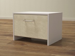 PROxSON Тумба Varna (ЛДСП Белая+ткань Белый/Savana Milk (молочный)) 51x40 в Агрызе - agryz.ok-mebel.com | фото