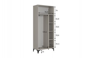РИЧ Шкаф двухдверный в Агрызе - agryz.ok-mebel.com | фото 3