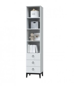 ШАРЛИЗ Шкаф для книг (Белое сияние/Белый снег) в Агрызе - agryz.ok-mebel.com | фото 2