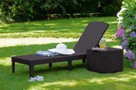 Шезлонг Джайпур (Jaipur Sun lounger) виски-коричневый в Агрызе - agryz.ok-mebel.com | фото 2