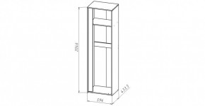 ЛИНДА-2 Шкаф 1-о дверный для одежды (ЛНД.02) в Агрызе - agryz.ok-mebel.com | фото 2