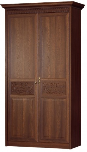 Шкаф 2-х дверный с полками ДСП №181 "Лючия" Дуб оксфорд в Агрызе - agryz.ok-mebel.com | фото