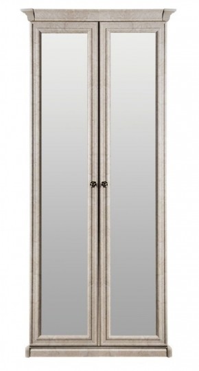 Шкаф 2-х створчатый с Зеркалом Афина (крем корень) в Агрызе - agryz.ok-mebel.com | фото