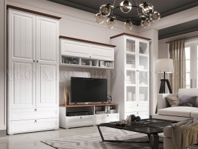 ВАЛЕНСИЯ Шкаф 2-х створчатый со стеклом в Агрызе - agryz.ok-mebel.com | фото 3