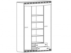 Шкаф 4-х дверный "Мария-Луиза 4" в Агрызе - agryz.ok-mebel.com | фото 2