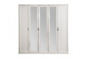 Шкаф 5-ти ств (2+1+2) с зеркалами Мишель (комплект) в Агрызе - agryz.ok-mebel.com | фото 2