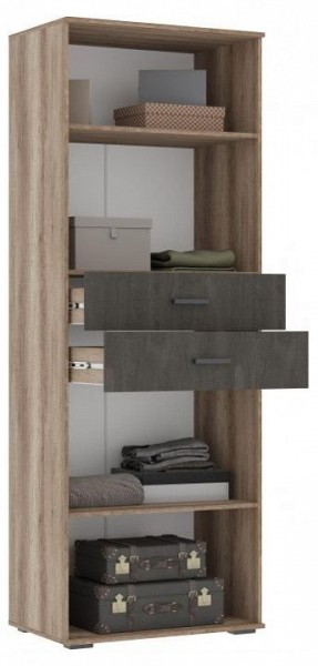 Шкаф для белья Паркинс в Агрызе - agryz.ok-mebel.com | фото 2