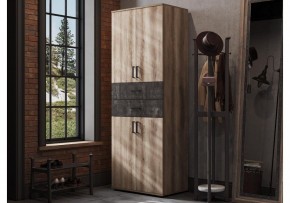 Шкаф для белья Паркинс в Агрызе - agryz.ok-mebel.com | фото 4