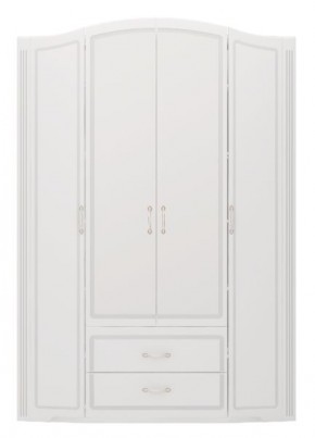 Шкаф для одежды 4-х дв.с ящиками Виктория 2 с зеркалами в Агрызе - agryz.ok-mebel.com | фото 1