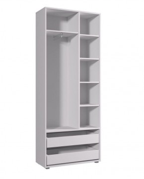 Шкаф ДМ 800 с 2-мя ящиками (ясень шимо) в Агрызе - agryz.ok-mebel.com | фото 2