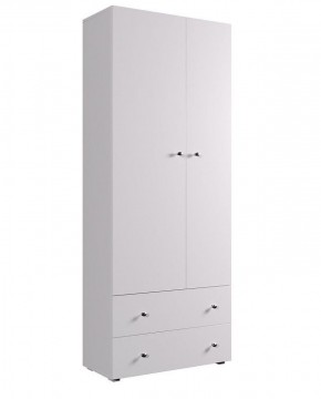 Шкаф ДМ 800 с 2-мя ящиками (ясень шимо) в Агрызе - agryz.ok-mebel.com | фото 4