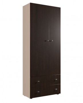 Шкаф ДМ 800 с 2-мя ящиками (ясень шимо) в Агрызе - agryz.ok-mebel.com | фото 8