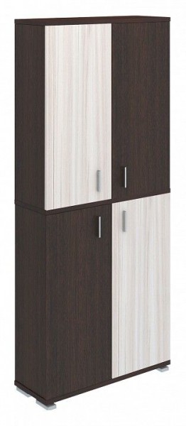 Шкаф книжный Домино ПУ-30-3 в Агрызе - agryz.ok-mebel.com | фото