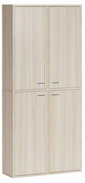 Шкаф книжный Домино СУ(ш2в2)+4ФГ в Агрызе - agryz.ok-mebel.com | фото