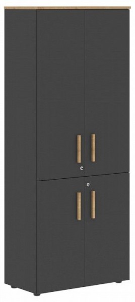 Шкаф книжный Forta FHC 80.3(Z) в Агрызе - agryz.ok-mebel.com | фото