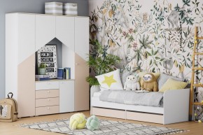 Шкаф комбинированный НМ 041.45 "Банни" (Бисквит) в Агрызе - agryz.ok-mebel.com | фото 3