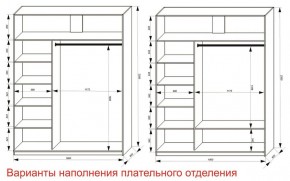 Шкаф-купе 1800 серии SOFT D8+D2+B2+PL4 (2 ящика+F обр.штанга) профиль «Графит» в Агрызе - agryz.ok-mebel.com | фото 7