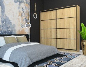 Шкаф-купе Лофт 2400 Шк24-47 (Дуб Сонома) в Агрызе - agryz.ok-mebel.com | фото 7
