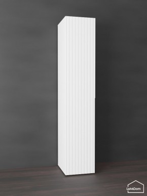 Шкаф Linnea MHR-1-2 2050х400х510 (Белый-М 11.1.1) в Агрызе - agryz.ok-mebel.com | фото 5