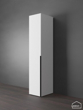 Шкаф Linnea MHR-1 2050х400х510 (Белый-М 11.1.2) в Агрызе - agryz.ok-mebel.com | фото
