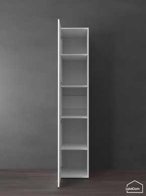 Шкаф Linnea MHR-1PO-2 2050х400х510 (Белый-М 11.1.2) в Агрызе - agryz.ok-mebel.com | фото 4