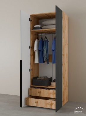 Шкаф Linnea MHR-2-3 2050х800х510 (ДВ-М 11.1.25) в Агрызе - agryz.ok-mebel.com | фото 6