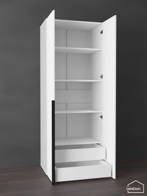 Шкаф Linnea MHR-2-4 2050х800х510 (Белый-М 11.1.2) в Агрызе - agryz.ok-mebel.com | фото 5